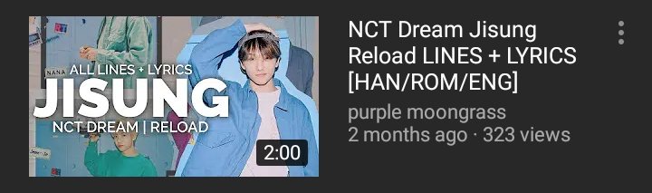 in dream& #39;s entire discography jisung& #39;s lines makes up 6 minutes. however every time he sung or rapped he did it to the best of his ability. in the last two albums he has gotten more lines and was able to showcase more of his vocal abilities. jisung lines rise!!