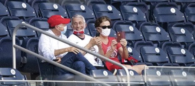 Do as I say. Not as I do. #Scamdemic