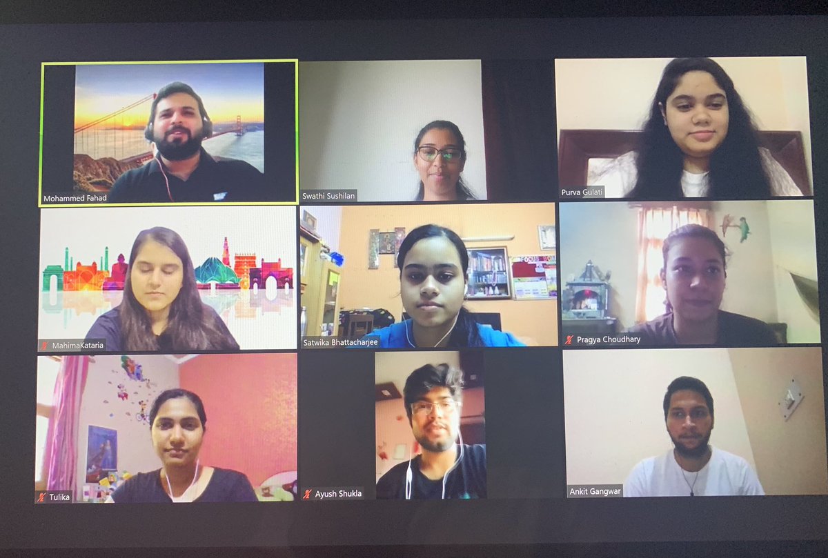 swathi_08's tweet photo. We did it!!! Our first virtual SAP iXp Resume Review Workshop. Want to make a perfect first-impression? What can be better than a charming resume! Our SAP recruiters supported #sapixp interns. Thanks @BhaveshNegandh1 @sinamlenin @Fahadkhattal82 #sanaafaq #catherinesoon @LifeatSAP https://t.co/zSNOnCJk4T