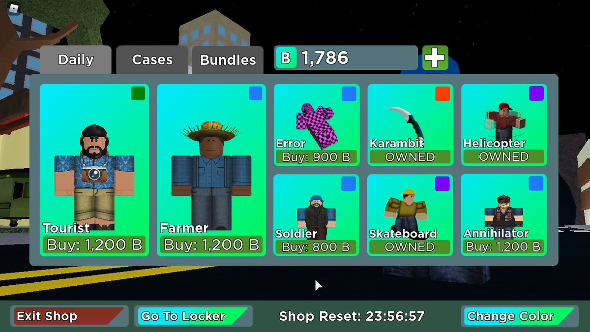 Arsenal Daily Shop On Twitter Roblox Robloxarsenal Arsenaldailyshop 07 24 2020 - roblox arsenal codes twitter