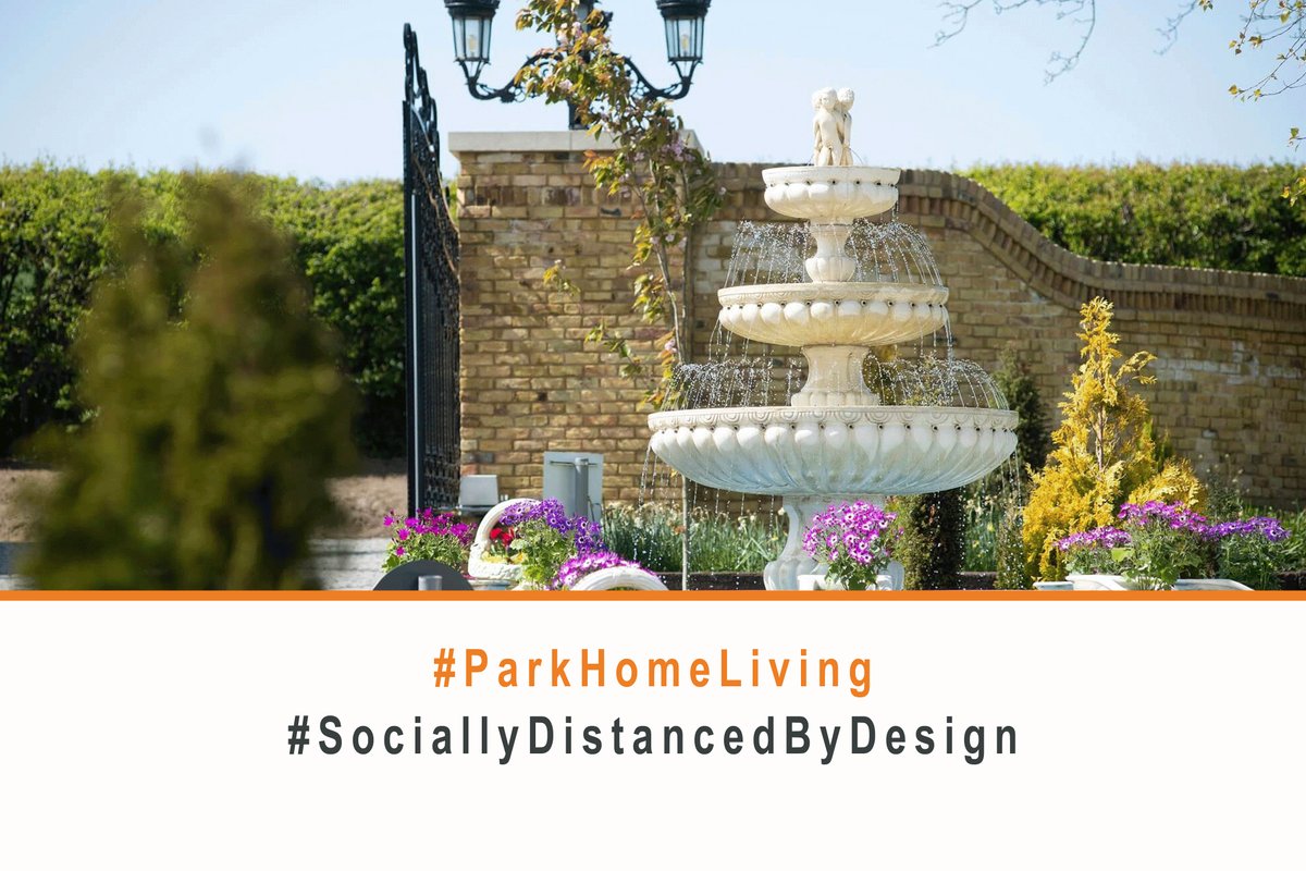 theomargroup's tweet photo. Did you know that many residential parks are gated such as the #RoyaleLife park pictured? Feel safe knowing that people entering the park could be kept to a minimum and visitors could be traced if needed. #SociallyDistancedByDesign https://t.co/0dZvwtCHEj https://t.co/DOMdvwEvVv