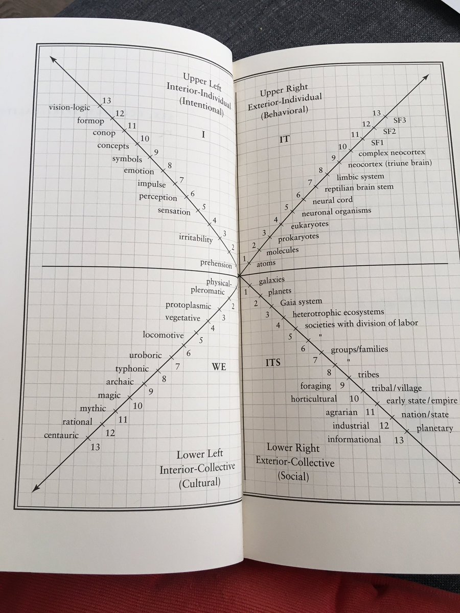 odebenoist's tweet photo. Универсальная система Кена Уилбера.
#kenwilber https://t.co/aVWQGiiADR