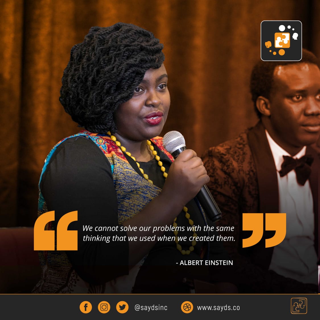 saydsinc's tweet photo. The height of absurdity is to repeat the same actions constantly and to expect different results.
#sayds #education #youth #civiceducation #nonprofit #systemsthinking #skills #thoughtleader #YouthClub #youtheducation #Kenya #ngo #MotivationalQuotes https://t.co/twcHv3crcT
