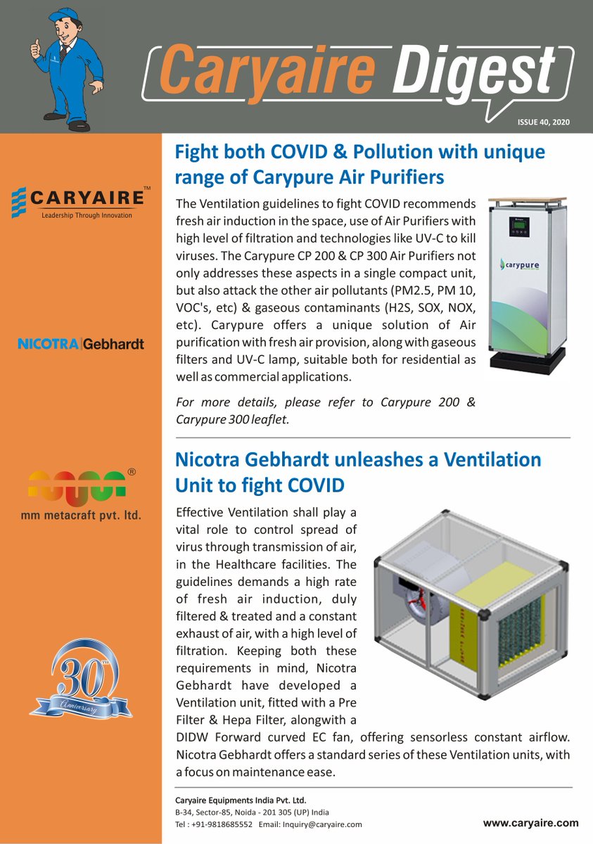 Covid solutions from Caryaire Group