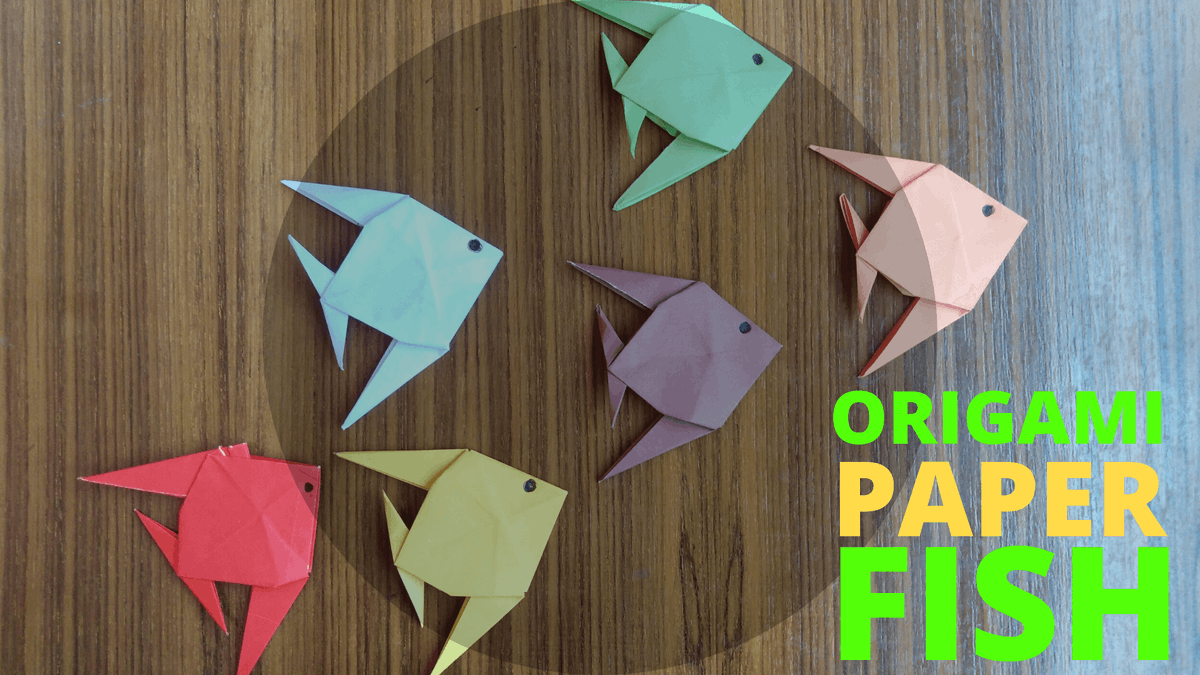 ShakilaSherin's tweet photo. How to make Origami Paper Fish #DIYwithUs #DigiZoneBD https://t.co/6AZY6m6jxg