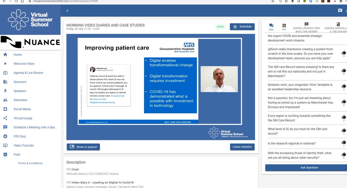 shanemuk's tweet photo. One big lesson from #COVID19 response in #DigitalHealth #DHVSS20 is that delivering virtual desktop/mobile solutions facilitating "bring your own device" and remote working is FAR superior to mere hardware refresh. Lessons for NI #AcceleratedAccess. #Versatility, #Agility https://t.co/qxYz97NEuE