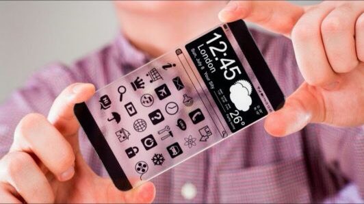 بعد ماشفنا الجوالات الي تنصفط هل ممكن في المستقبل القريب نشوف جوالات شفافه ؟؟