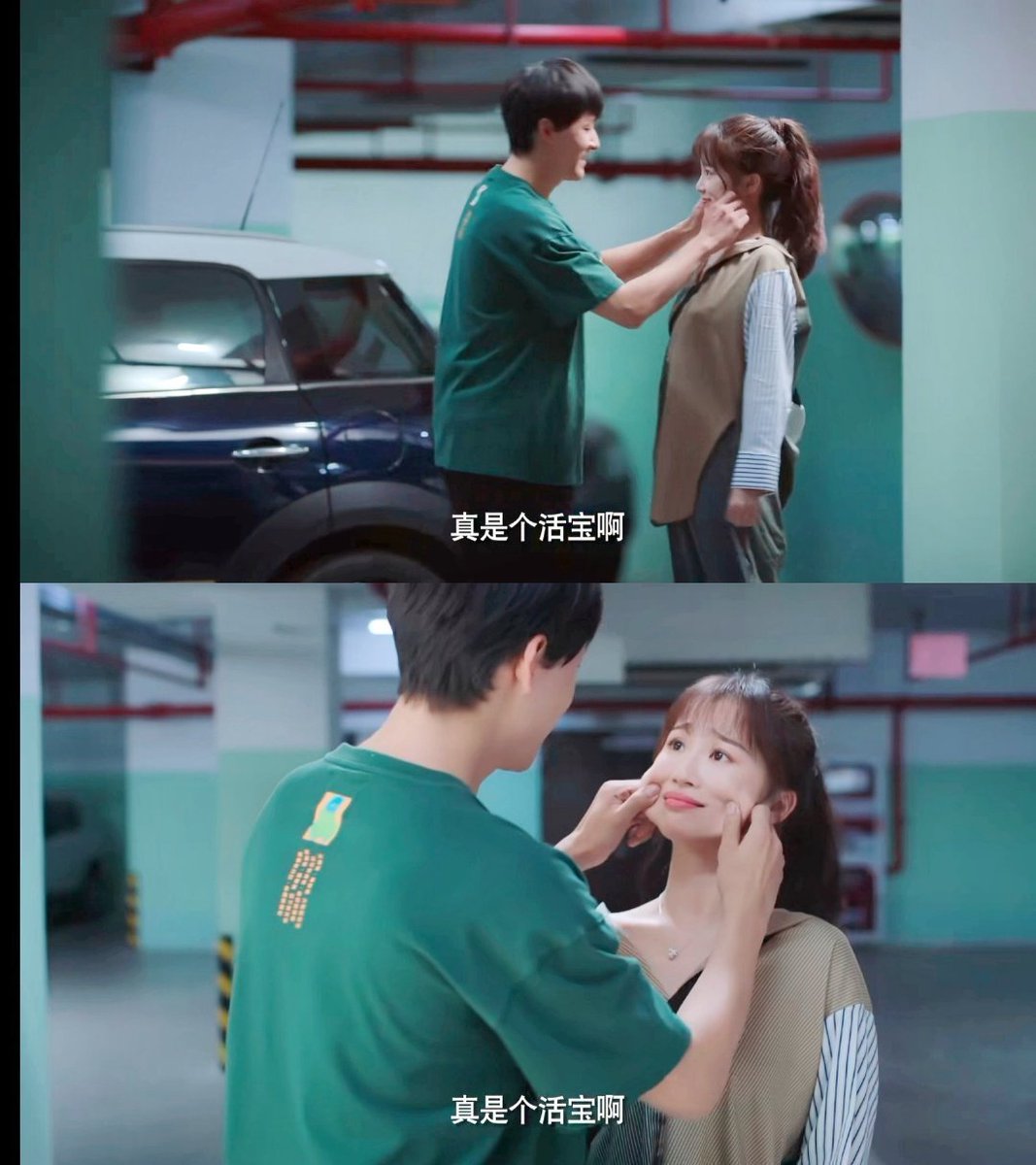 yu181295's tweet photo. Yes yes yes we are getting 老贺和菜瓜 interactions! make me anticipate the variety show even more now! 

Both of them were so cute in the drama!

#EstherYu #虞书欣 #YuShuXin https://t.co/NQV7oM0RwU