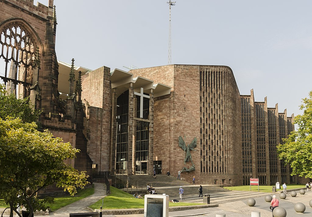 Round 1, Bracket A: Coventry Cathedral VS St Paul’s Bow CommonCoventry Cathedral, 1962: