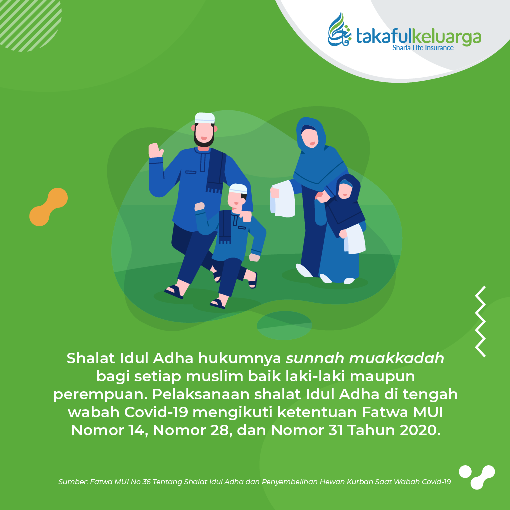 TakafulKeluarga's tweet photo. Majelis Ulama Indonesia keluarkan Fatwa No 36 Tahun 2020, mengenai panduan shalat Idul Adha dan penyembelihan hewan kurban di tengah pandemi Covid-19. (1/2)
#Takafulkeluarga #ShariaLifeInsurance #ShariaInsurance #IdulAdha #InspiringLife https://t.co/7WrzH3TuUG