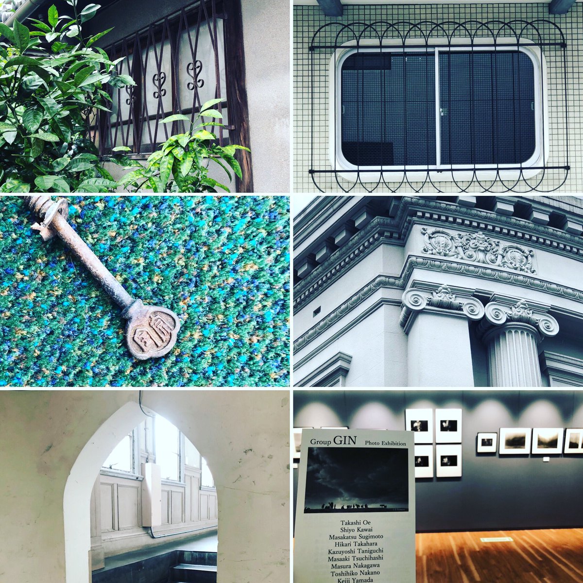 tearoom's tweet photo. 今日のコラージュ
#面格子 #面格子ファンクラブ #丸球捻締 #ファサード #ditail #窓 #写真展 https://t.co/ZKRL0nJLkH