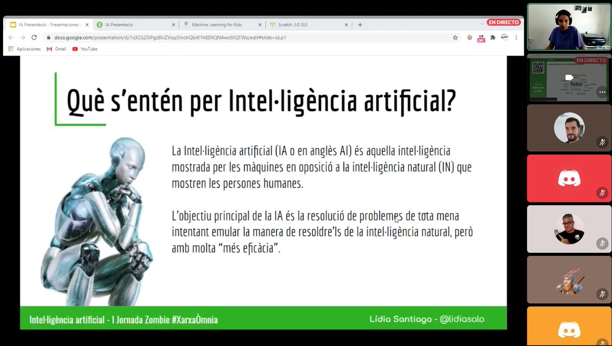 Per acabar les jornades zombies Òmnia, Lidia del <a href="/omniatorrelles/">Punt Òmnia Torrelles (des de 🏠)</a>, posa sobre la taula tot el món de la intel·ligència artificial, el seu ús i els seus defectes.
#jornadeszombies #xarxaomnia