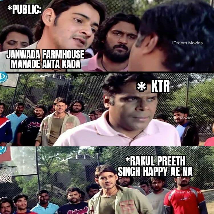 jaitdpandhra's tweet photo. @KTRTRS @Rakulpreet https://t.co/Rwl17Xe556