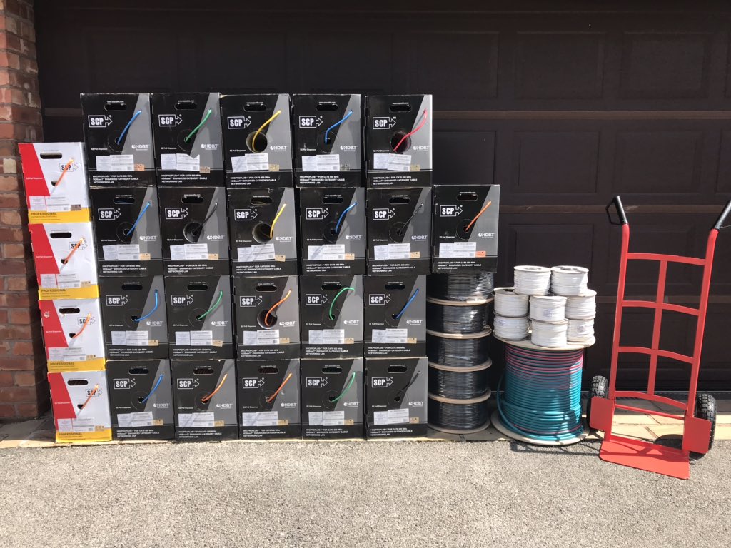 ldci's tweet photo. 9213 metres of cable going to site today for 1st fix ......big job broke out ! #SCP #liveinstall https://t.co/rOHQVHYui6