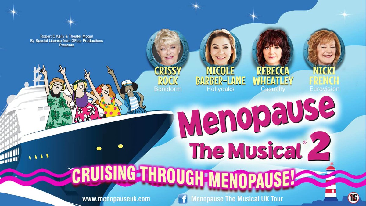 Crissy Rock (@crissy_rock) on Twitter photo I am delighted to announce that I am part of the 2021 cast for the brand-new āMenopause the Musical 2 ā Cruising Through Menopauseā! For more details check us out on Facebook and the website menopauseuk.com <a href="/MenopauseUKTour/">Menopause Musical UK</a> I am delighted to announce that I am part of the 2021 cast for the brand-new āMenopause the Musical 2 ā Cruising Through Menopauseā! For more details check us out on Facebook and the website menopauseuk.com <a href="/MenopauseUKTour/">Menopause Musical UK</a>