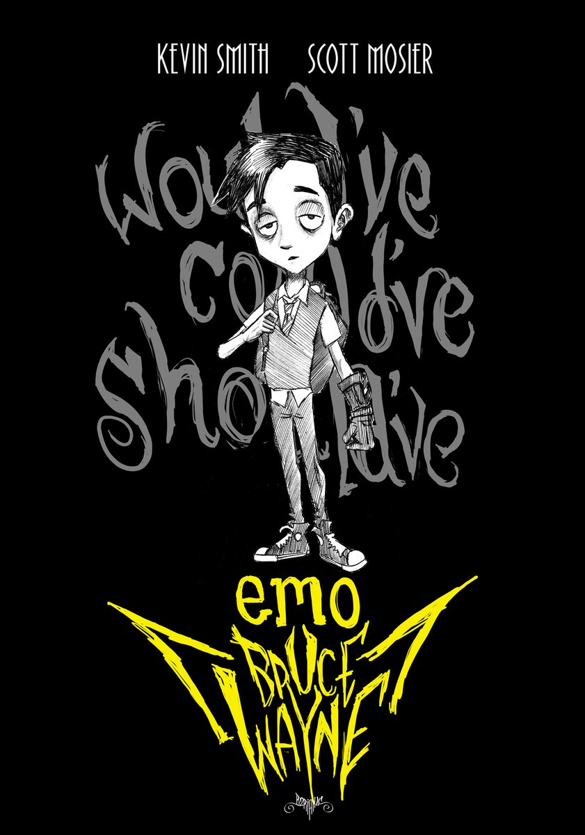 b2rian's tweet image. i was listening to the latest episode of #Smodcast ,  where @ThatKevinSmith pitches an idea for an emo #BruceWayne series, and i just had to draw this.