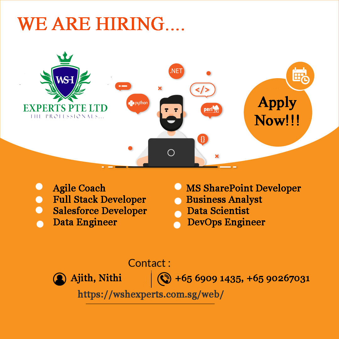 ExpertsWsh's tweet photo. We are Hiring..........

We are looking for dynamic and professional candidates for the following positions....

Agile Coach
Full Stack Developer
Business Analyst
MS Dynamics CRM Developer
Design Researcher
MS SharePoint Developer

For more info visit us @
https://t.co/OrHEk0yl81 https://t.co/pZ70FYTyQ5
