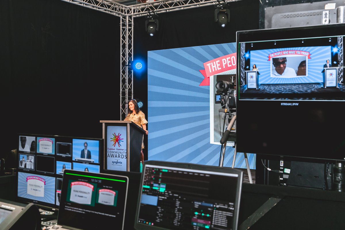 Lights, Cameras, Action! ✨ TV Presenter Nina Hossain LIVE from the MSP Studio streaming the <a href="/CommunityAwards/">#ECA2020</a> to over 1000 people, last month.

#LiveStreaming #PoweredByMSP