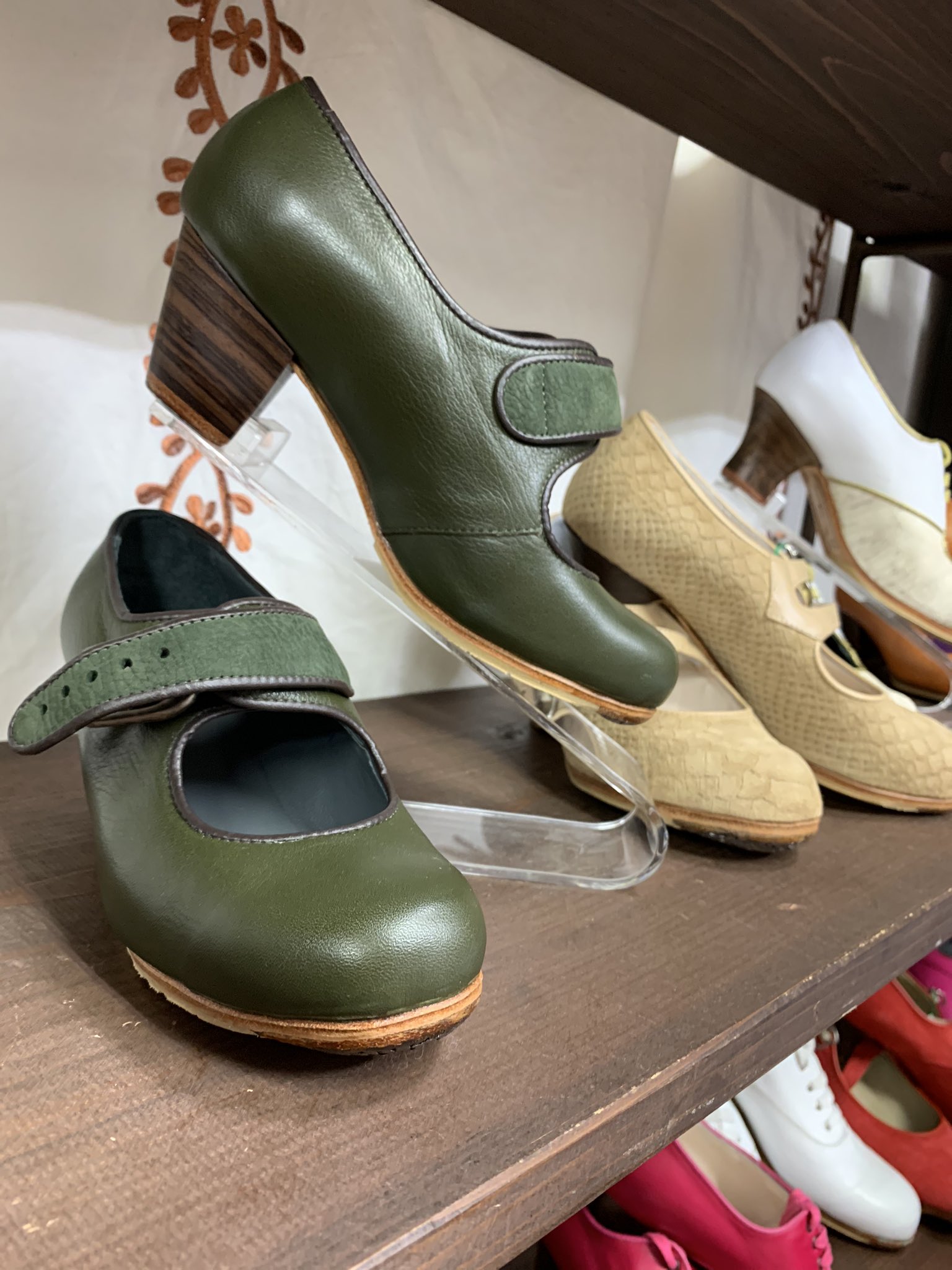 セノビージャ☆フラメンコシューズ size7 フラメンコシューズ