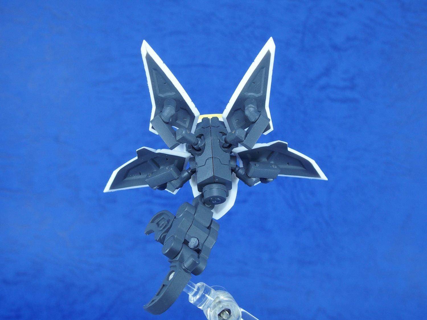 Masa 4枚の羽根をhgbcボールジョイントを基部に自作パーツでフル可動化 更に可動かぎ爪をmsgジョイントセットaとフレキシブルアームbを組み合わせて メガミデバイス