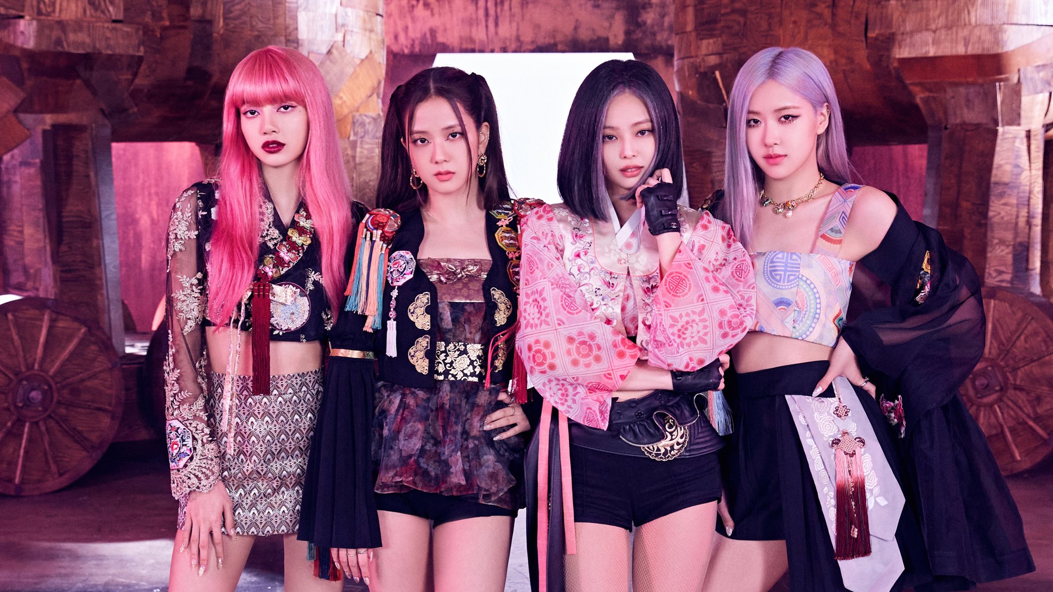 Группа BLACKPINK 2020