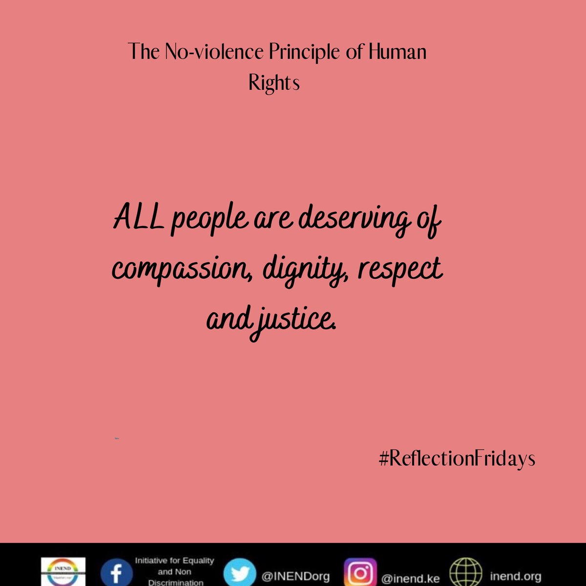 INENDorg's tweet photo. Our new Friday segment #ReflectionFridays will be a chance for us to sit down with ourselves, learn about ourselves, our environments and other people, reflect on the personal biases we hold, complicities we have, and commit to do better for ourselves and others. (1/2) https://t.co/av4Ygt7pg9