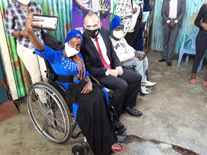 HananyaNaftali's tweet photo. Israel donated mobility carts, food items &amp; blankets to 172 children living with disability at Light and Hope Center in Kenya. 🇰🇪🇮🇱 https://t.co/PRvK5nXLsw