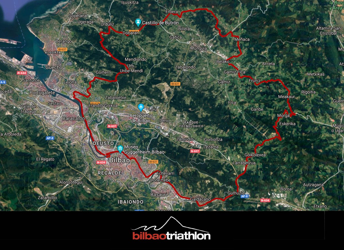 Bilbao Triathlon 2020: Así es el nuevo recorrido en bici para el Campeonato de España de Media Distancia que se celebrará el próximo 26 de septiembre #bilbaotriathlon #triatlon #bilbao vamosacorrer.com/noticias/bilba…
