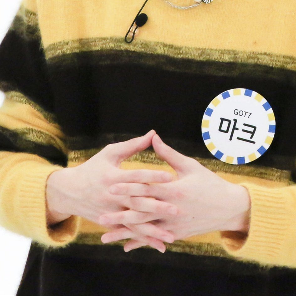 Mark Tuan& #39;s hands.a thread;