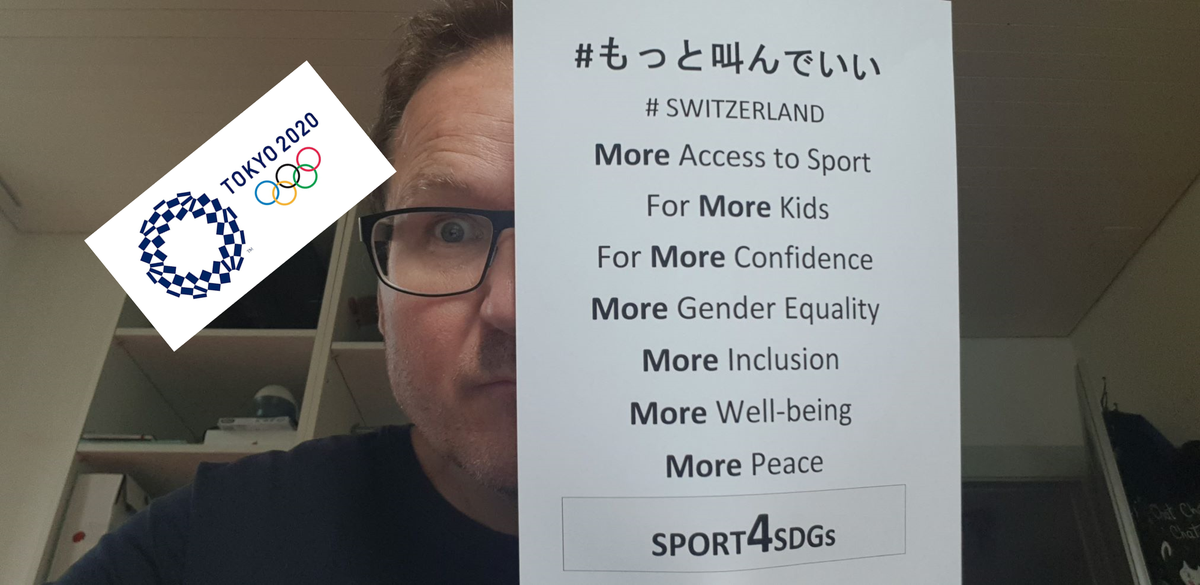 #もっと叫んでいい
Hack the World
Today should have been a time of peaceful gathering and celebration of youth, sport and Olympic values. 
Our world needs more sport than ever, to engage and empower youth, to move our cities and to build our resilience!