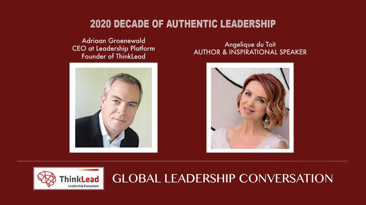 MeVisionAcademy's tweet photo. Daily Global Leadership Fitness with @AdriaanG_LP @ThinkLead1 & @AngeliqueDT
ThinkME: Internal Transformation - External Impact
VIDEO - https://t.co/RKmJ8CiuuD
#2020DAL #GlobalLeadershipConversation https://t.co/jzvnxBOSFM
