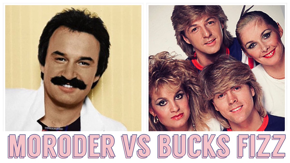 UnfloppedPop's tweet image. KABOOM!!!💥💥💥 It's an '80s encounter in the new Unflopped.com podcast as synth legend Giorgio Moroder takes on Eurovision darlings Bucks Fizz. Listen now wherever you find your podcasts: pod.fo/e/22868

#giorgiomoroder #moroder #bucksfizz
