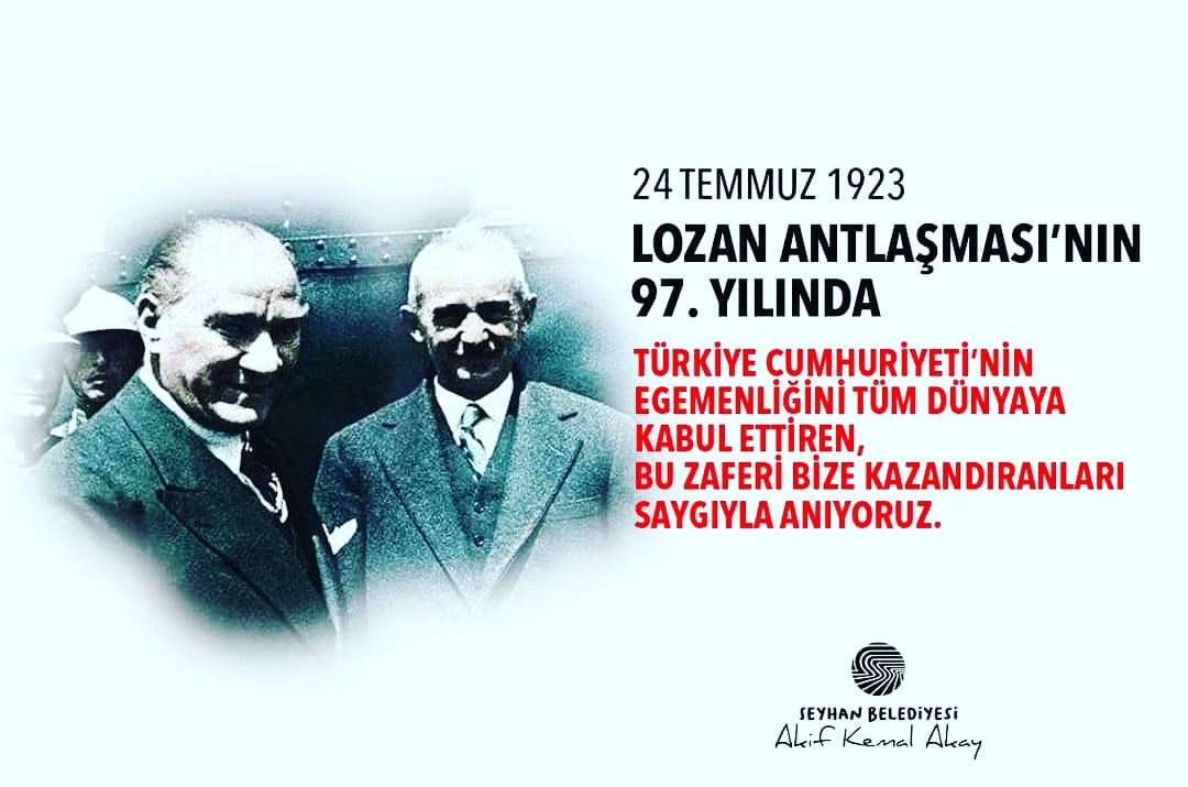 #AkifKemalAKAY 
Türkiye Cumhuriyeti'nin tapusu olan #LozanBarışAntlaşması'nın 97. yılı kutlu olsun.

Türkiye Cumhuriyeti’nin egemenliğini tüm dünyaya kabul ettiren, bu zaferi bize kazandıranları saygıyla anıyorum.