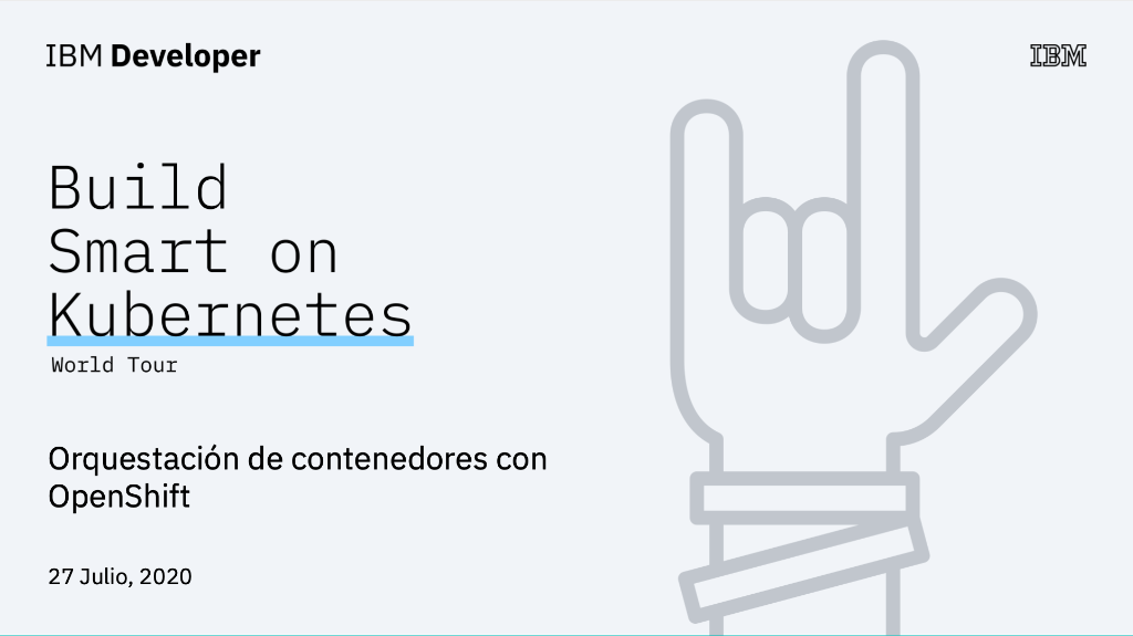 No te pierdas el evento donde podrás conocer las últimas tendencias en el desarrollo y orquestación de contenedores y la gestión de aplicaciones utilizando #RedHat #Openshift 4.3, Operadores y Cloudant en #IBMCloud.
🗓️ Lunes, 27 de julio
🗣️ <a href="/lureyit/">Luis Reyes</a>
✏ ibm.co/3htB1Bn