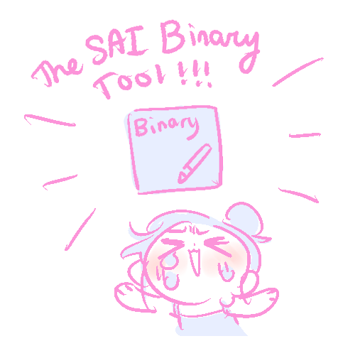 I'm using the binary tool for the first time in YEARS using my coloring style from like, 2015 and it feels like Home