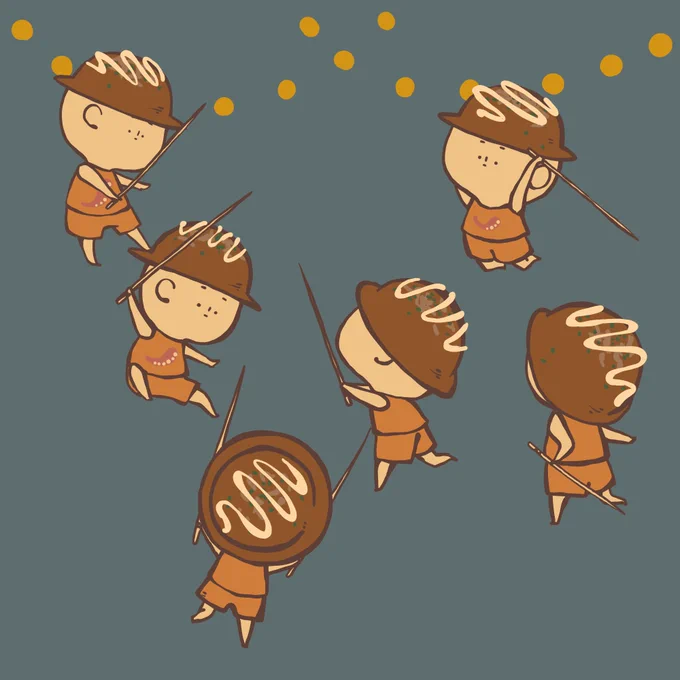 たこ焼き

#イラスト #おおもり夏祭り 