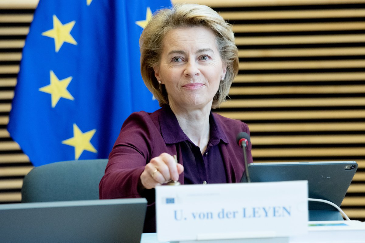 EC_AVService's tweet photo. ❗️ Weekly meeting of the von der Leyen Commission ❗️
📸 Photos are available here: https://t.co/CT7TFFXoYO https://t.co/JG2AGROA2O