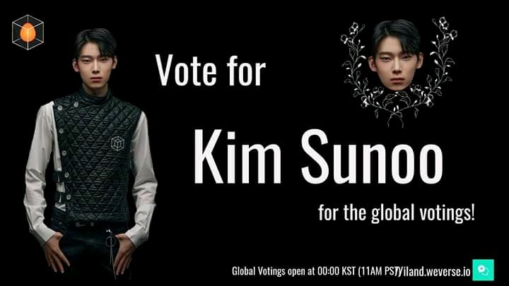 📢 : Hello Sunshines! ☀ Please vote Kim Sunoo tonight.🧡

#ILAND_EP5 #KIMSUNOO #GlobalVoting #BigHit #MNET_I_LAND
#HappyVirus #Bubb #SUNOO_ILAND #SUNOO_SaveMe #SUNOO