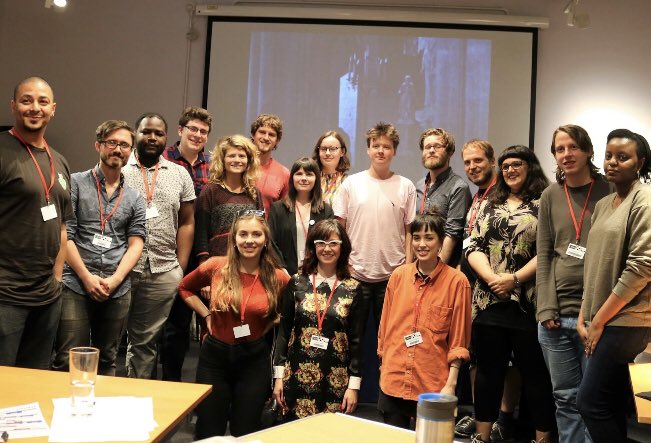 Following  #cineredis17,  @Admagnetic ( @cometherev /  @Ujimaradio /  @cables_cameras ) pictured here left with the other Film Critics participants &  @midnightmovies wrote these Thoughts on Identity, Memory, Meaning and The Moving Image:  https://cinemarediscovered.wordpress.com/2017/08/16/cinema-rediscovered-thoughts-on-identity-memory-meaning-and-the-moving-image/