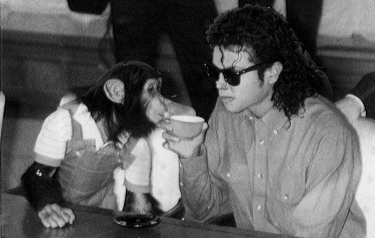 Michael was handed the key to the city in 1987 in the city of Osaka, Japan. (Bubbles )