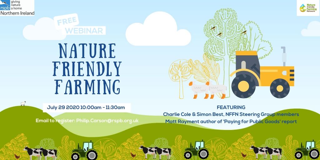 Our next #webinar featuring @BroughgammonFrm, @ActonHouseFarm and Matt Rayment explores why it’s more important than ever to become a nature-friendly farmer 🐄🐦🦋 Email: Philip.Carson@RSPB.ORG.UK and register for free to attend