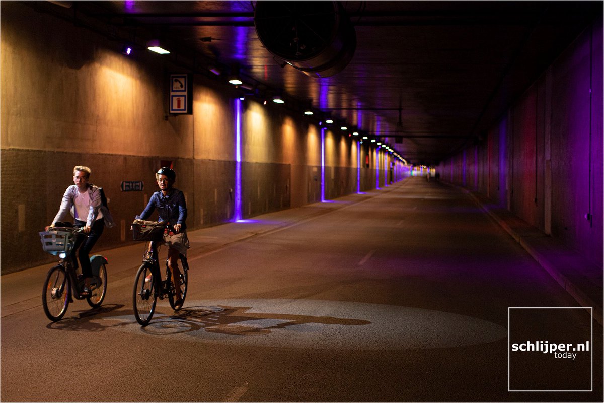cont'd: Pop-up tunnels? via  @schlijper Underpass, formerly used for car traffic at Voie Pompidou.14.07.2020 17:42  #paris  #bikePAR  #cycling
