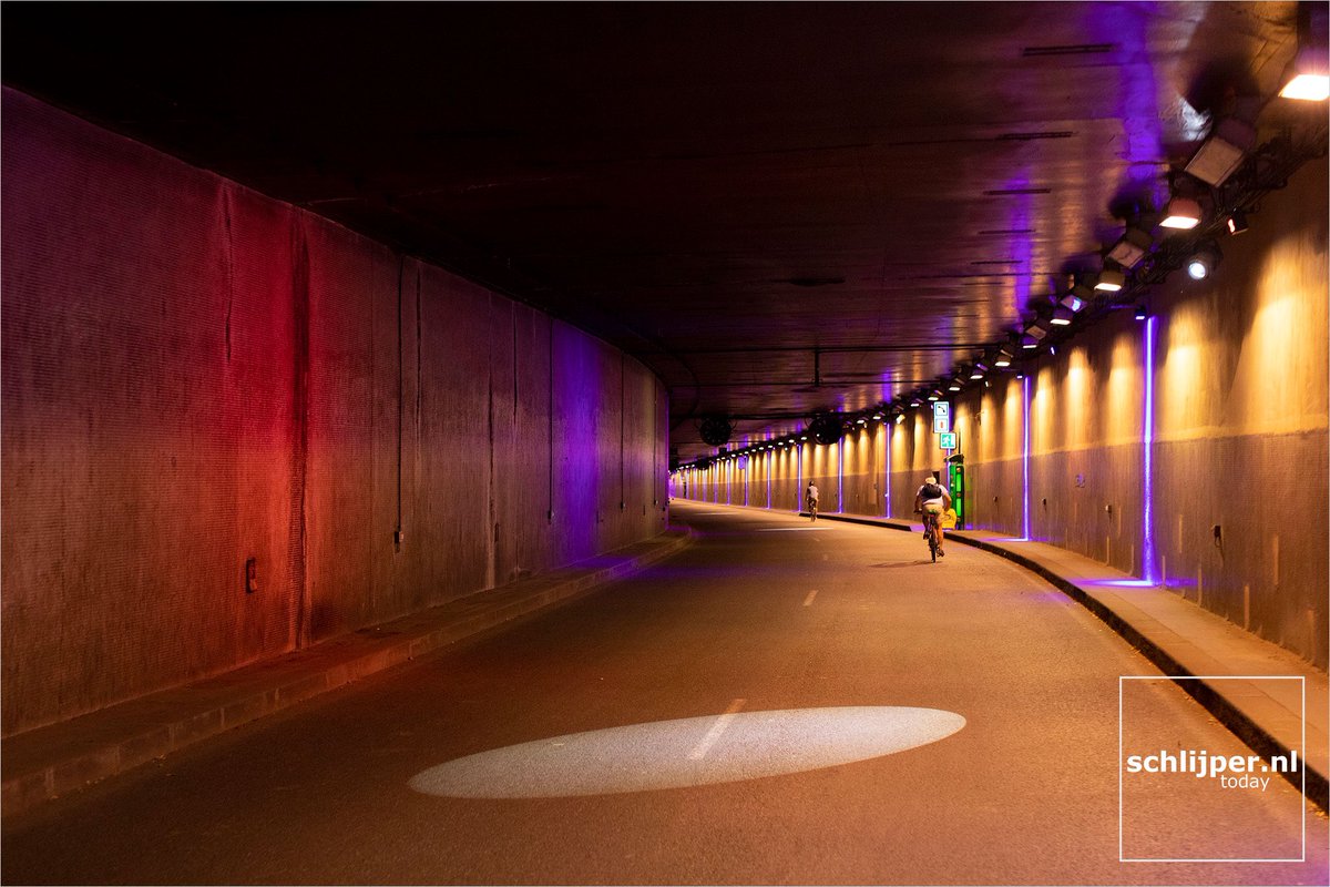 cont'd: Pop-up tunnels? via  @schlijper Underpass, formerly used for car traffic at Voie Pompidou.14.07.2020 17:42  #paris  #bikePAR  #cycling