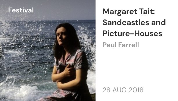 Paul Farrell (  @InPermafrost ) wrote about Margaret Tait, an artist continually rediscovering her own work in process after seeing her only feature Blue Black Permanent (1992) on  #35mm introed by producer  @Kcwswan  https://mubi.com/notebook/posts/margaret-tait-sandcastles-and-picture-housesps: now available to watch on  @BFIPlayer