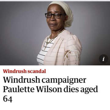 _Ayesha_D's tweet photo. @ameliagentleman @ukhomeoffice want #Windrush compensation claimants to die off!
I often get grief because although I bought my nationalisation in 1988 and entitled to one, out of sheer bloody-mindness, I've never applied for a British passport, I've a Jamaican ppt
#PauletteWilson
#RIPPaulette https://t.co/eOZtHkmP56