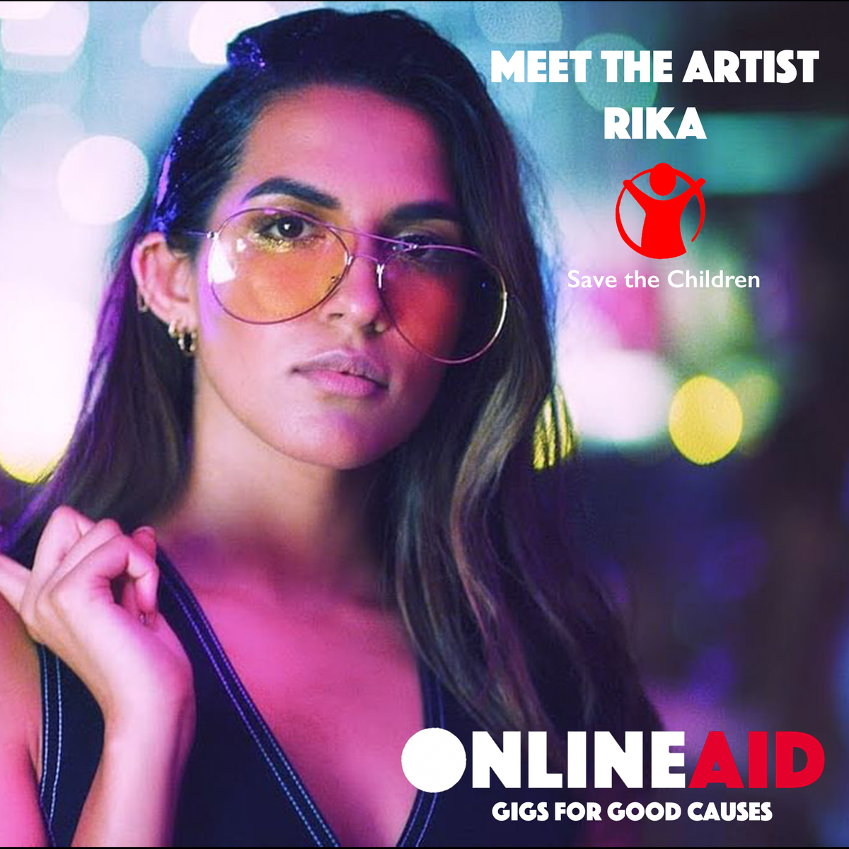 #MeetTheArtist <a href="/rikaofficial/">RIKA</a>

RIKA has been described as the face of 'Best New Pop' by <a href="/BBCR1/">BBC Radio 1</a> &amp; won #RisingStar 💫 <a href="/TheAsianAwards/">The Asian Awards</a>

#RIKA is playing <a href="/OnlineAid_/">Online Aid</a>
in support of <a href="/savechildrenuk/">Save the Children UK</a>
🎗

Tickets 🎟 available bit.ly/online_aid1 or online-aid.org

#OnlineAid