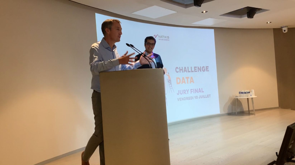 natixis's tweet photo. 1er challenge #data réussi pour les équipes de Natixis Assurances, @NatixisIM  et Technology &amp; Transformation, qui ont réfléchi pendant 4 jours à une problématique commune : exploiter les données de l’#épargne pour améliorer le parcours client 🚀Bravo à tous ! 👏 @barnaud50 https://t.co/CVo3YB9uNz