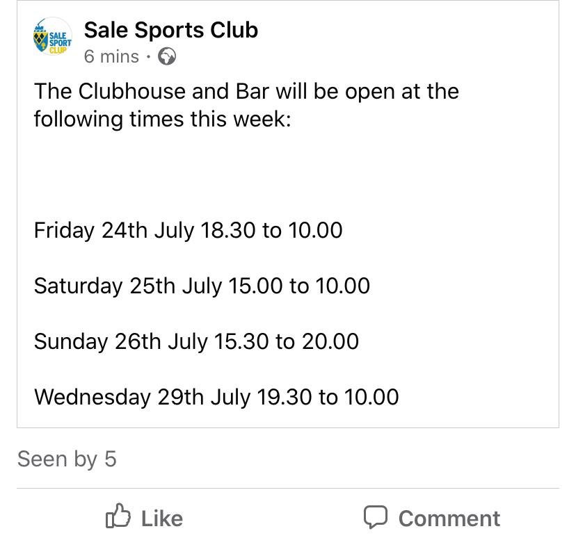 Sale Hockey Club tweet media