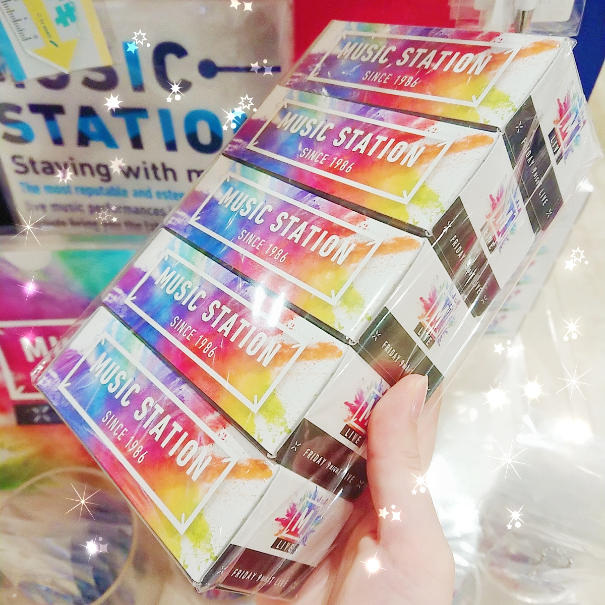 🎶ミュージックステーション🎶 洗練されたグラデーションロゴ商品‼ #M