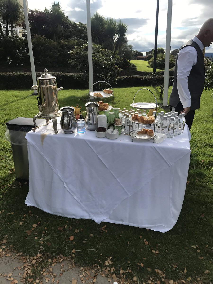 WCDAIreland's tweet photo. Thanks very much @Aghadoe_Heights for the great #Kerry #hospitality this morning #WCDAI #Drive2Survive #Ireland https://t.co/NqrW42egmU